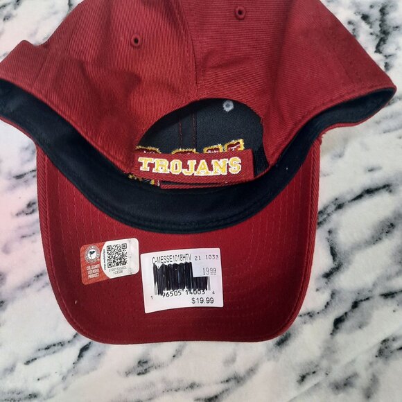 USC Trojans Men's Adjustable Hat - One Size Fits All - Show Off Your Trojan Prid - Picture 2 of 3